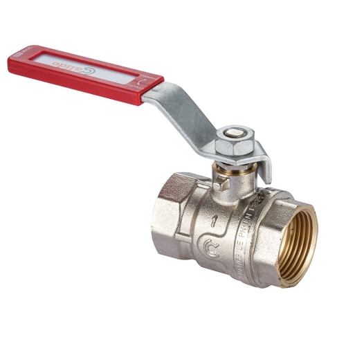 Zawór kulowy wodny PROSTY GW/GW 3/8" ( DN10 ) PN30 RĄCZKA, z dławicą, uszczelnienie dynamiczne, uchwyt motylkowy, nikiel SERIA S30 ARKA