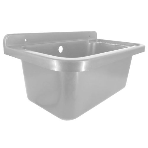 Komora gospodarcza, zlew 55x34x21 SZARA, syfon w zestawie DES