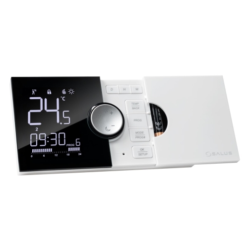 Przewodowy, natynkowy regulator tygodniowy, bateryjny 091PRO SALUS
