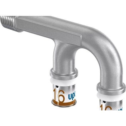 Kolano naścienne Mixer R1/2" MT-16-16 Uponor S-Press Plus 1070636 UPONOR