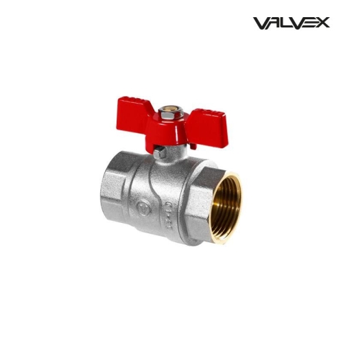 Zawór kulowy wodny 3/4" ( DN20) W/W uchwyt MOTYL OMAX VALVEX