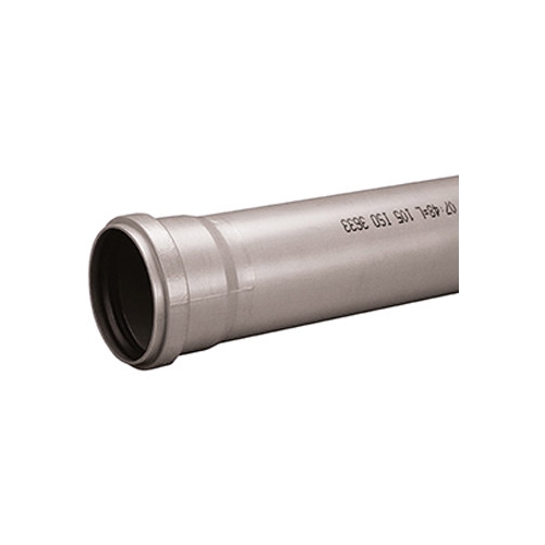 Rura kanalizacyjna PVC 50x2.5x500 SZARA WAVIN