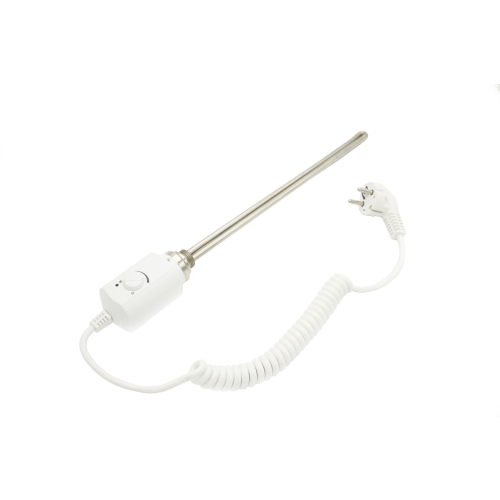 GRZAŁKA ELEKTRYCZNA DO GRZEJNIKA 300W BIAŁA (GL01.300WH) 1/2" 230V, zakres nastawy 13-65'C