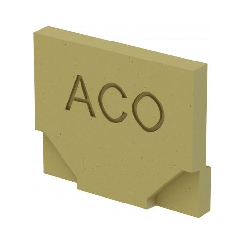 ACO Self Euroline ścianka czołowa pełna, polimerbeton