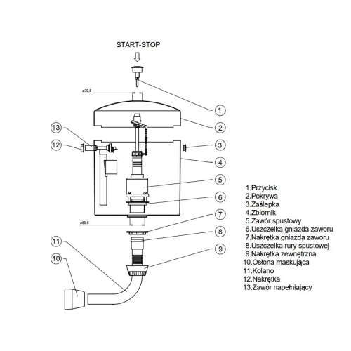 Dolnopłuk JANTAR INTER-SANO