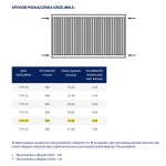 Stalowy Grzejnik Panelowy TYP-22 600x0900 BOCZNE Z MOCOWANIEM DIAMOND