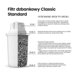 Filtr do dzbanka filtrującego wkład Classic ( do dzbanka 2.4L ) DAFI