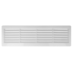 Kratka drzwiowa/meblowa 440x120 mm, brązowa VENTIKA