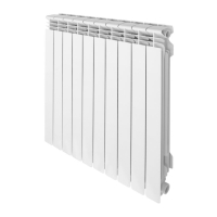 Grzejnik aluminiowy WULKAN H-500 DIAMOND ( cena za 1 element grzejnika ) ( pakowanie po 10 elementów )