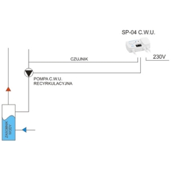 Sterownik pompy SP-04 C.W.U. KG ELEKTRONIK