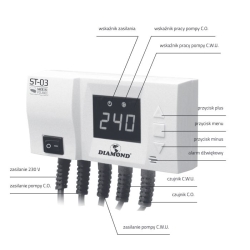 Sterownik pompy CO i CWU ST-03 DIAMOND