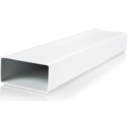 Kanał płaski 204x60 mm, dł. 0,5 mb, biały VENTIKA