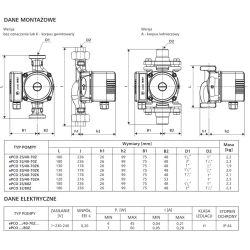 Pompa CO LESZNO ePCO 25/40-70 Z LFP