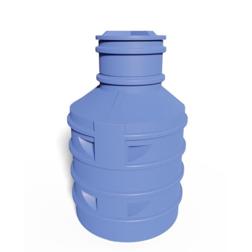 Przepompownia P100/1,9 HDPE R (bez pompy)- H= 1,9m, D= 1,0m WOBET-HYDRET