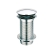 MCALPINE Spust umyw."klik-klak" DEKORACYJNY 11/4"x60mm z małą nakrętką bez przelewu CHROM