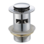 Korek do umywalki KLIK KLAK - mały z przelewem GOSHE