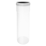 Rura spalinowa prosta tworzywo sztuczne DN80 500mm  RICOM