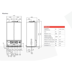 Kocioł gazowy Victrix EXA 28 1 ErP IMMERGAS