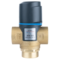 Termostatyczny zawór mieszający ATM 333, DN20, Rp3/4", 35÷60°C, Kvs 1,6 m3/h AFRISO