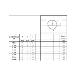 ZABEZPIECZENIE- przetyczka rolnicza 8mm