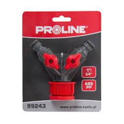 Rozdzielacz 2-drożny 1" x 3/4" PROLINE