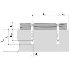 Kołki szybkiego montażu Nylon, PZ-2, PZ-3 6x60 (40szt.) WKRĘT-MET