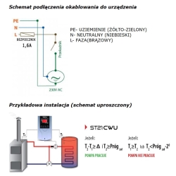 TECH Sterownik do pompy CWU ST-21