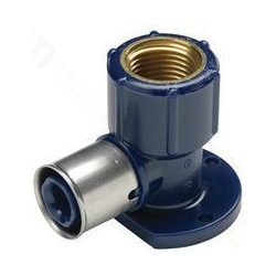 Kolano GW 20x1/2"/90 PPSU ścienne PN10 Tigris K1