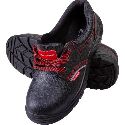 Półbuty skórzane czarne, ze stalowym podnoskiem 42 LAHTI PRO