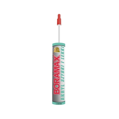 Akryl biały szpachlowy 280ml lekki Boramax