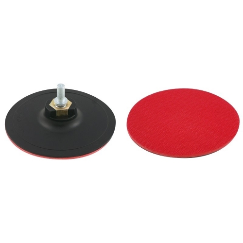 Dysk-przystawka 125mm gwint M14 z rzepem z adapterem do wiertarki 8mm PROLINE