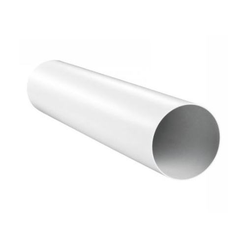 Kanał okrągły fi 125 mm, dł 1,0 mb, biały VENTIKA