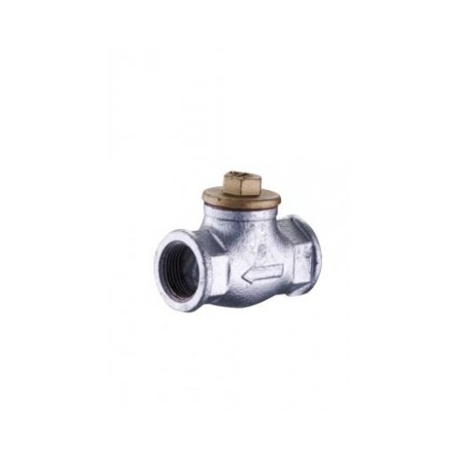 Zawór zwrotny, korpus żeliwny, ocynkowany 1/2" ( DN15 ) KFA