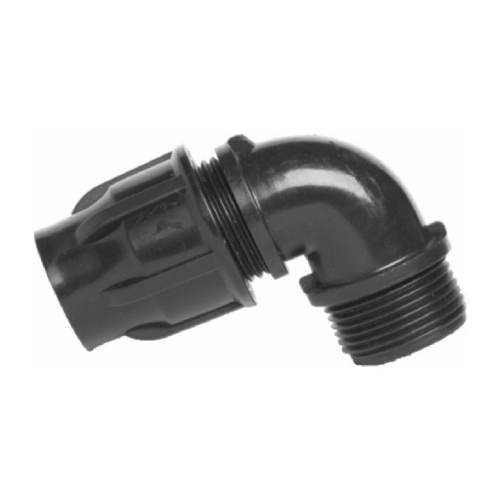 Kolano zaciskowe do linii kroplującej 16x3/4" ZL501 MPJ