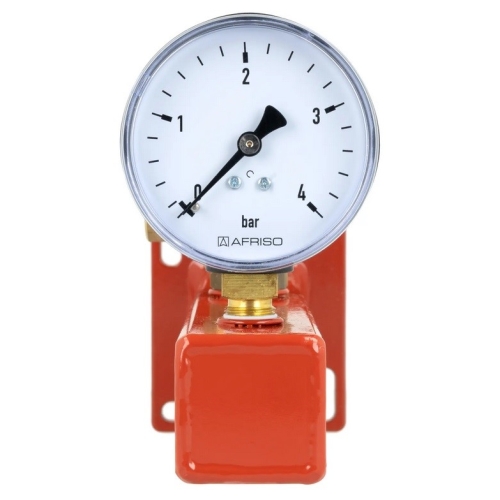 Grupa bezpieczeństwa kotla BSS, Nmax UDT 73,6 kW, z zaworem bezpieczeństwa MS 3 bar, z przyłączem do naczynia przeponowego AFRISO