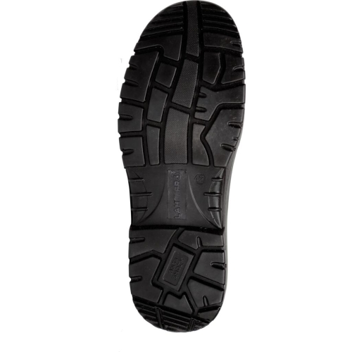 Sandały zamszowe szare, stalowy podnosek 45 LAHTI PRO