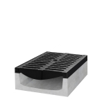 Korytko betonowe ruszt żeliwny 0,5m 400x200mm klasa D400 BIELBET