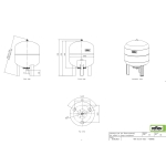 Naczynie przeponowe wzbiorcze CWU DE-50 10BAR/70 Reflex Refix