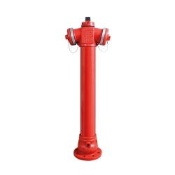 Hydrant nadziemny malowany CZERWONY DN80 L-2150 HN PN10 NORSON ŻELIWO SZARE