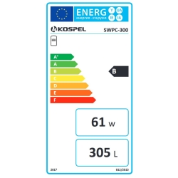 Wymiennik c.w.u. SWPC-300.TERMO MAGNUM, 300 litrów stojący z wężownicą spiralną - idealny do współpracy z pompą ciepła KOSPEL