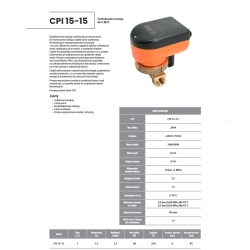 Pompa CWU CPI 15-15 pompa cyrkulacyjna IBO