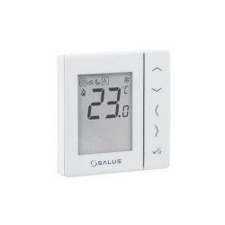 SALUS przewodowy, podtynkowy, cyfrowy regulator temperatury VS35W, dobowy, biały, 230 V