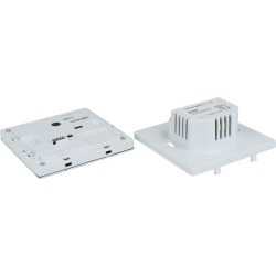SALUS przewodowy, podtynkowy, cyfrowy regulator temperatury VS35W, dobowy, biały, 230 V