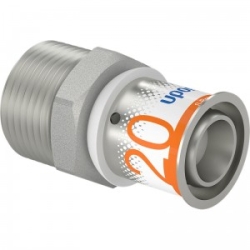 Uponor S-Press PLUS złączka z gwintem zewn. 20-R3/4"MT