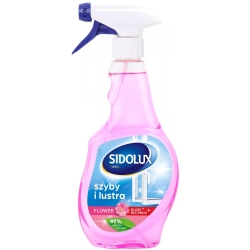 SIDOLUX Crystal Płyn do mycia szyb - kwiatowy 500ml