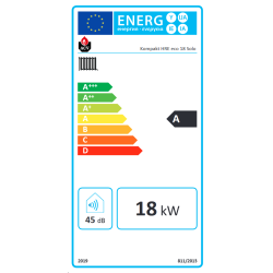 Kocioł gazowy kondensacyjny KOMPAKT HRE eco 18 Solo, jednofunkcyjny, ACV