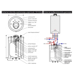 Zbiornik warstwowy SG(S) Fusion 100L do dwufunkcyjnych kotłów gazowych GALMET