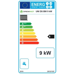 Kocioł zasypowy bez sterowania UNI DS BW 9kW DREW-MET