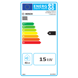 Condens GC2300iW 15P- zakres mocy 2-15 kW– na gaz ziemny E (GZ 50)- opcjonalnie [Lw (GZ 41,5), Ls (GZ 35) oraz gaz płynny (P)] * BOSCH