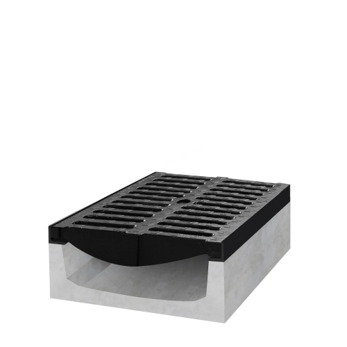 Korytko betonowe ruszt żeliwny 0,5m 400x200mm klasa D400 BIELBET